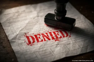 Common Reasons Truck Accident Claims Get Denied